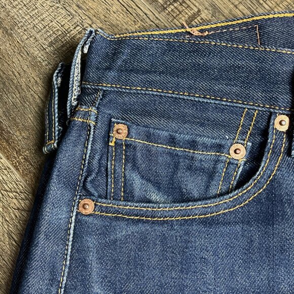 LEVI'S 501 Blue Jeans Pants Denim ((size W30 x L30)) - Picture 5 of 9